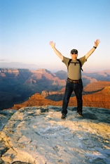 Picture of Tim Phillips at the Grand Canyon